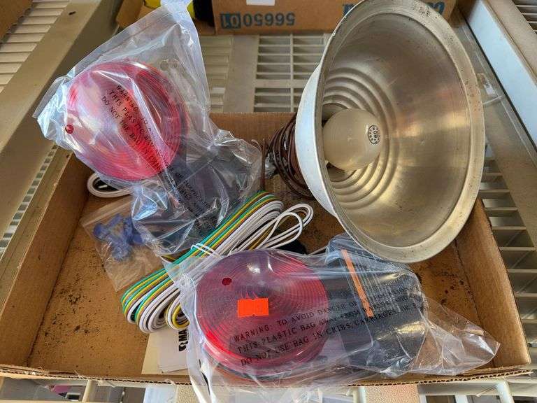 Brake light kit for trailer, shop light image