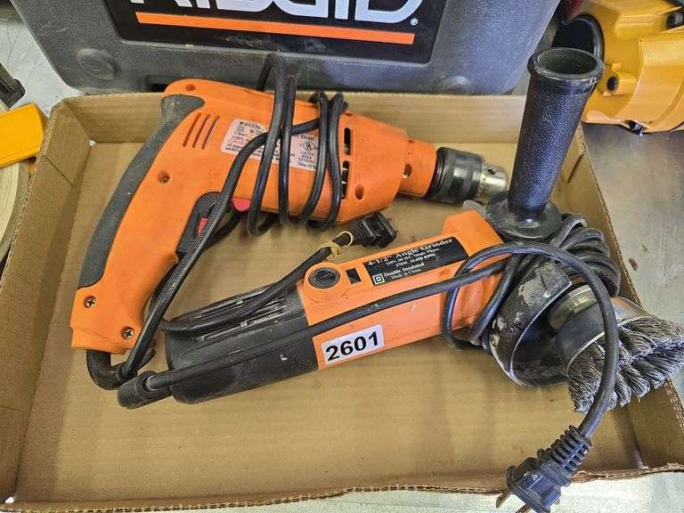 Chicago Electric Drill and Angle Grinder image