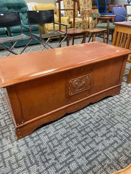 Antique cedar chest image