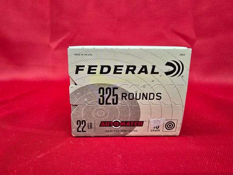 Federal 22LR, 325 Rds image