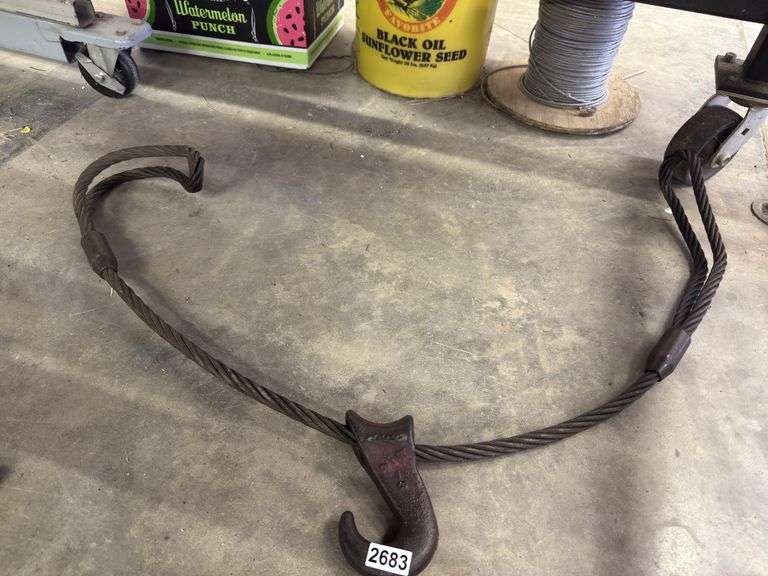 Choker cable lift hook image