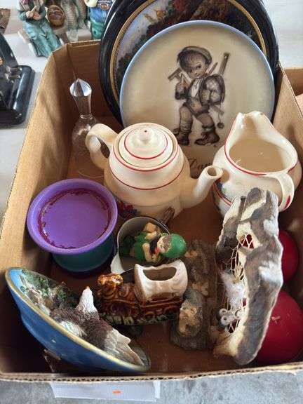 Assorted figurines and nick-nacks image