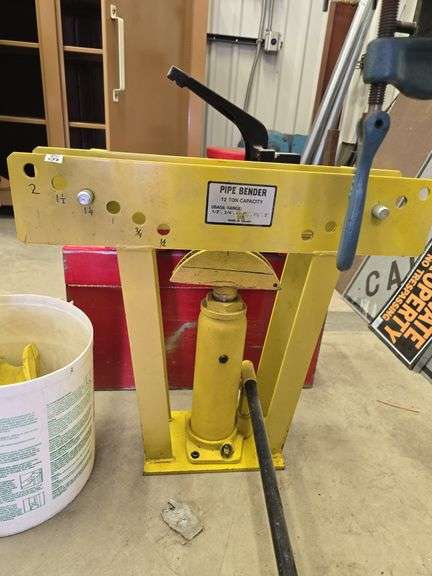 Manual 12 Ton Pipe Bender w/ 5 Heads image