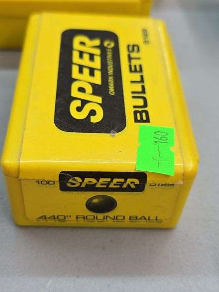 Speer. 440 Round Ball Bullets image