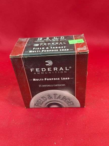 1 box of 25 Federal Field & Target Load 12 GA image