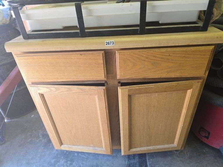 Oak Cabinet image