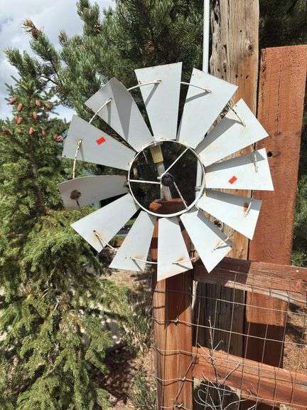 Yard art Windmill blades image