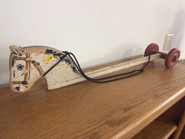 Antique Toy hobby horse image