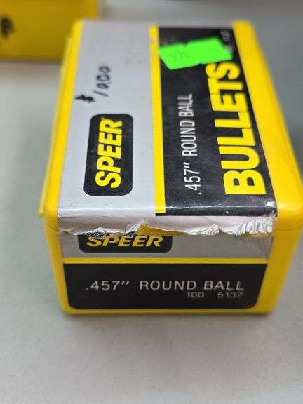 Speer .457 Round Ball Bullets image