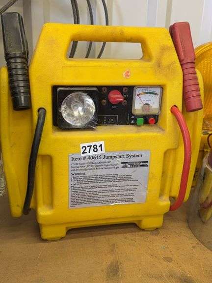 Harbor freight jump start system image