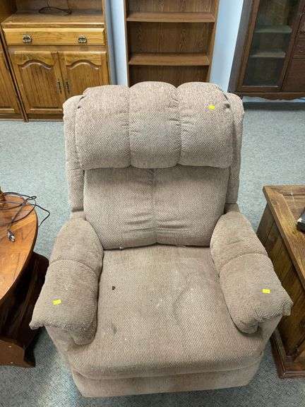 Light brown recliner image