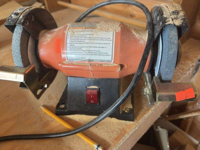 Bench grinder image