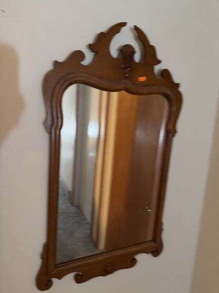 Antique wall mirror image