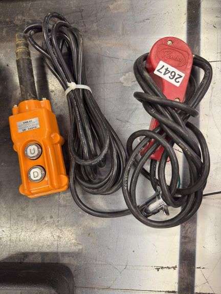 Electric crane controlers image