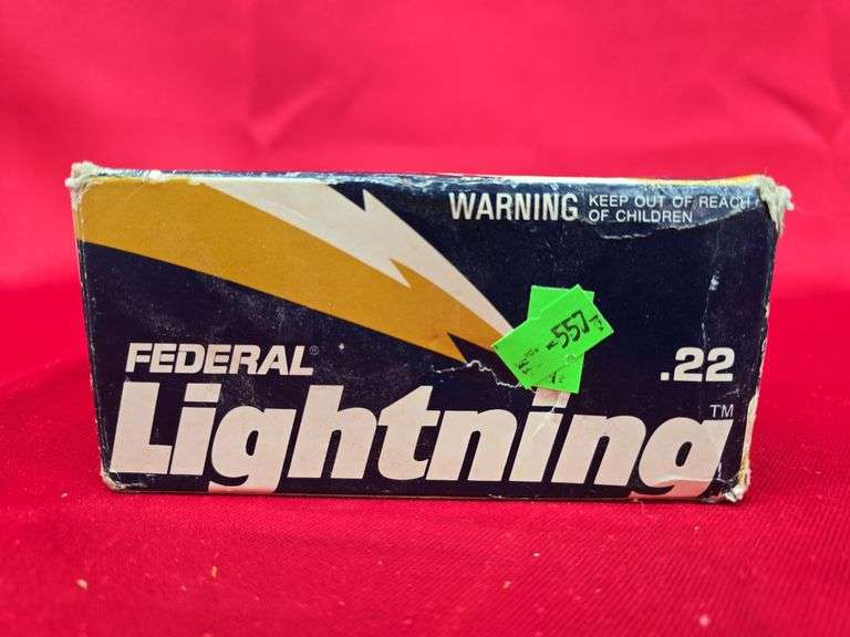 Federal Lightning 22LR, Approximately 500 Rds image