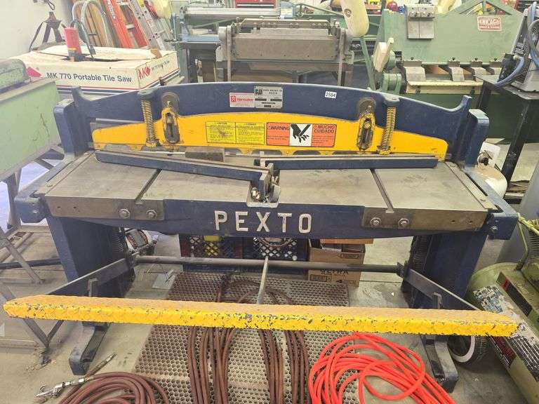 Roper Whitney Co. Pexto Sheet Metal Sheer image