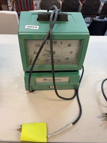 ACROPOINT TIME RECORDER image