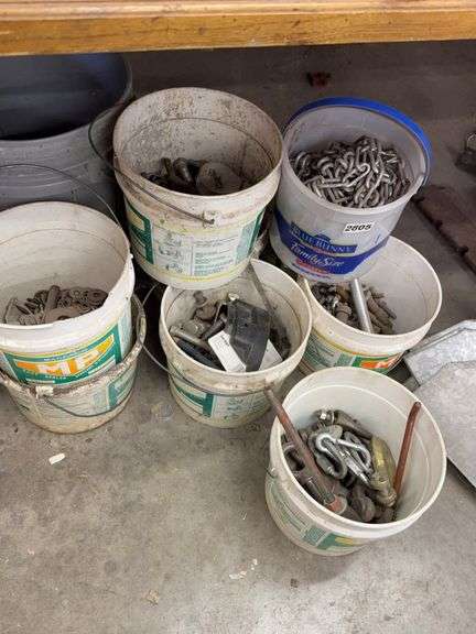 Assortment of nuts bolts and washers image