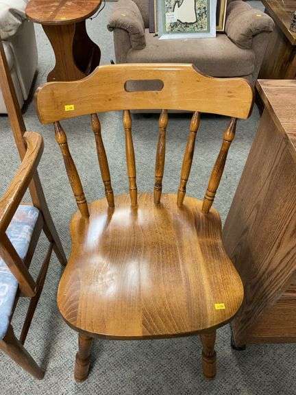 Wooden chair image
