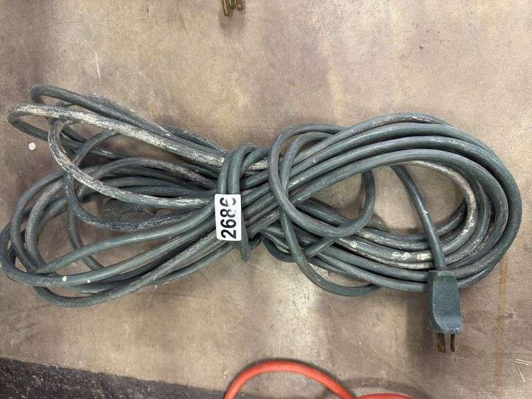 Green extension cord image