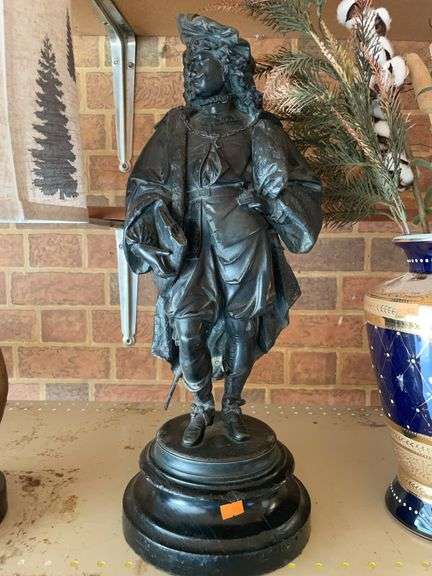 Metallic statue image