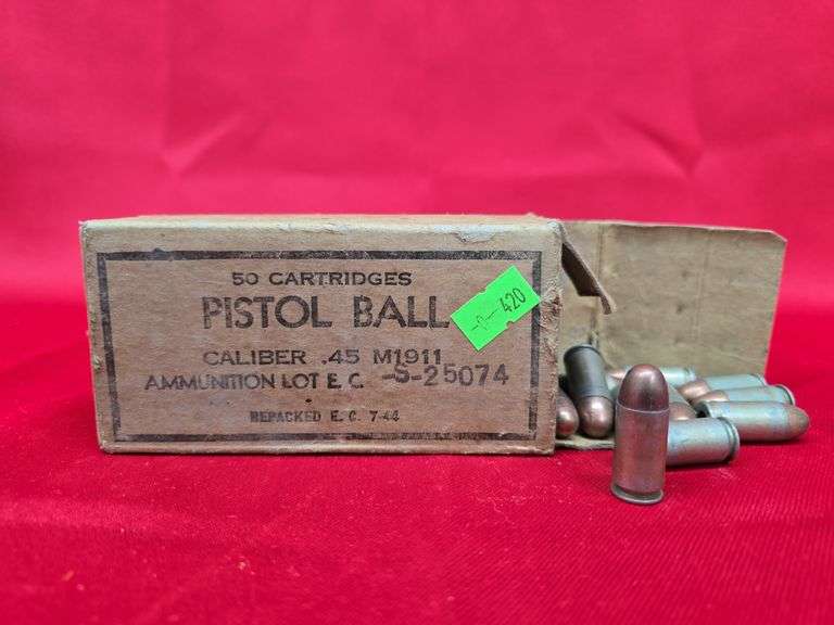 Pistol Ball .45 M1911, 50 Rds image
