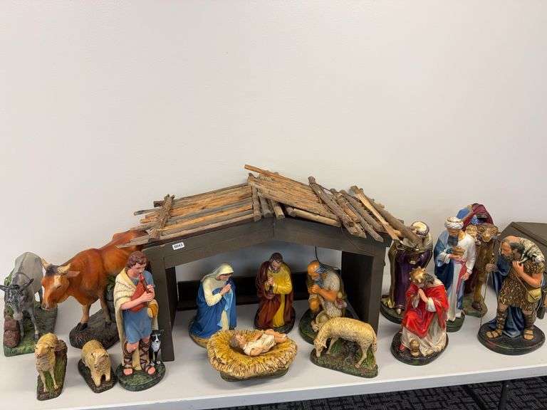 Original nativity scene from The Abbey image