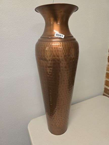 Decorative Copper Toned Vase image