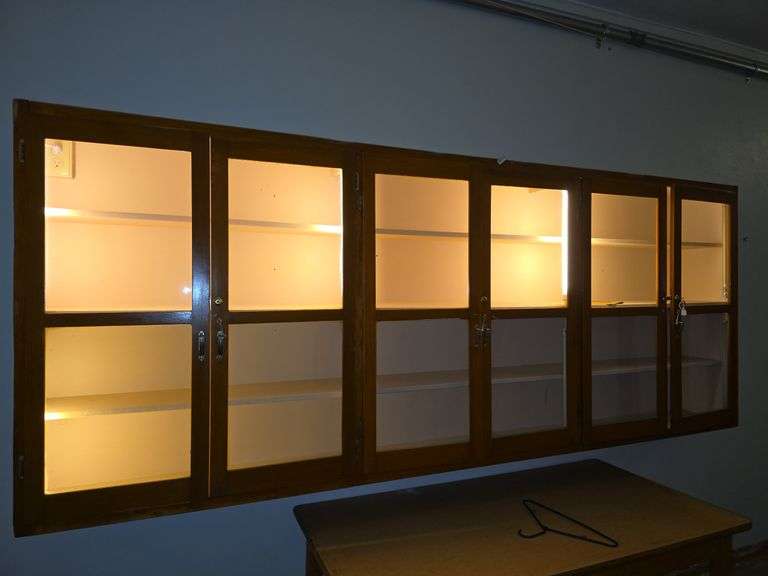 Lighted Display Wall Cabinet image