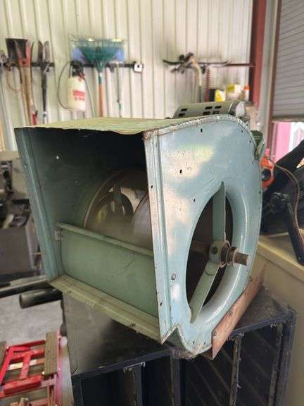 Squirrel cage fan. image