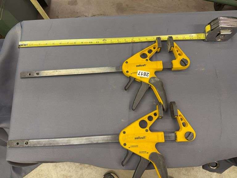 Set of 2 wolfcraft clamps image