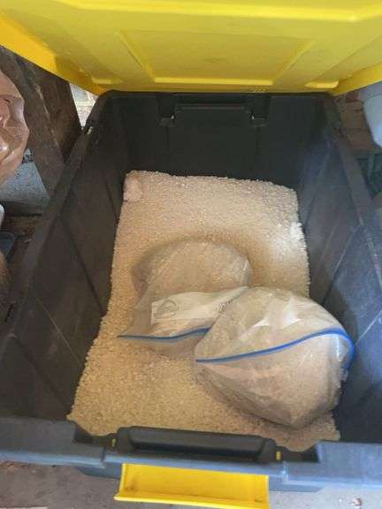 Small tote with ice melt salt image