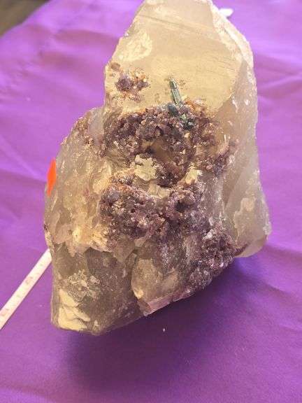 XL Cabinet 3 Kilo Brazil Smoky Quartz w purple Lepidolite Mica Tourmaline image