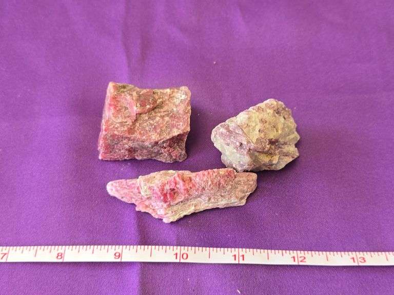 Rhodochrosite Peru Lapidary Mineral Display lot 1 lb image