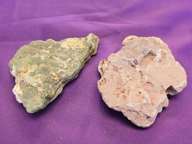 Opal chunk Australia and Green Chunk crystal 1 Lb. 2 Oz. image