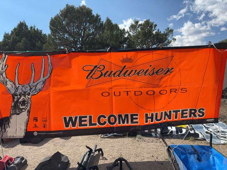 Budweiser outdoors banner image