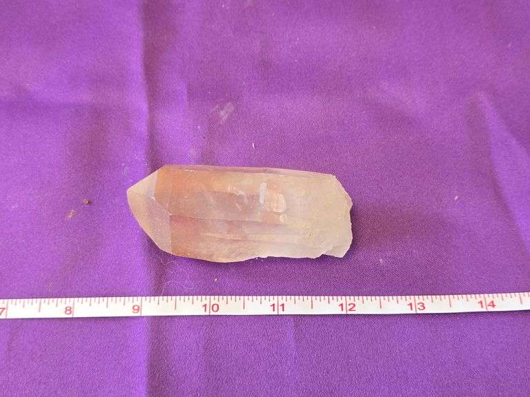 Brazilian Quartz Lemurian Crystal Point 5 Oz. image