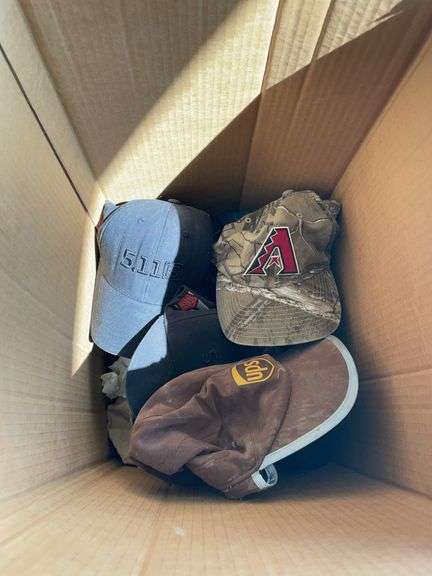 Box of miscellaneous caps image