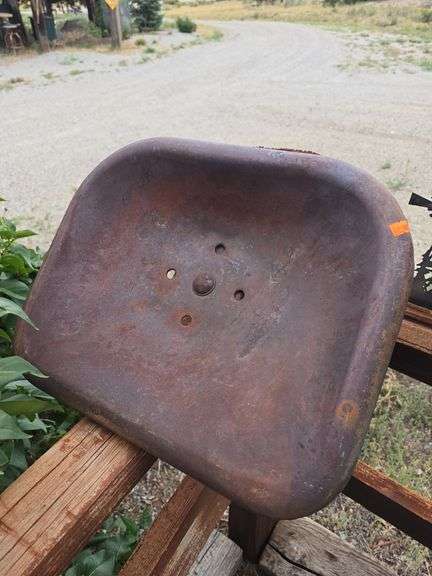 Antique Tractor Seat image