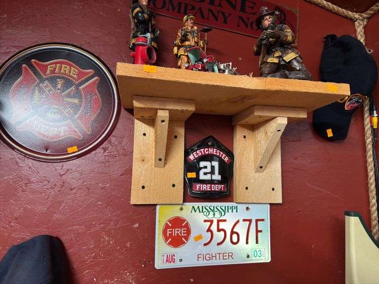 Fire dept memorabilia image