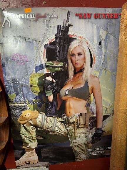 Tactical girl poster image