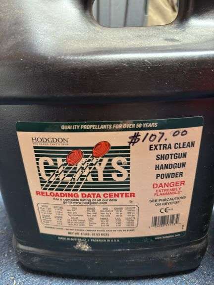 Clays reloading, extra clean, shotgun handgun powder image