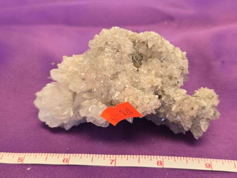 Crystal Large Star Quartz Cluster 10 Oz. image