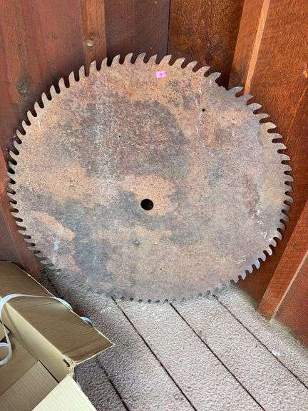 Antique sawblade image