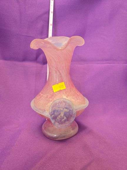 Murano Glass Vintage Tuscany colors Vase image