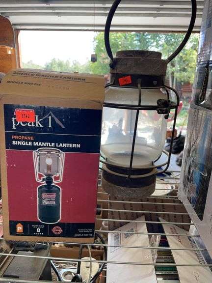 Coleman lantern and decorative lantern image