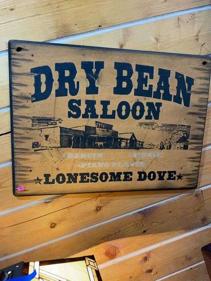 Wooden western sign image