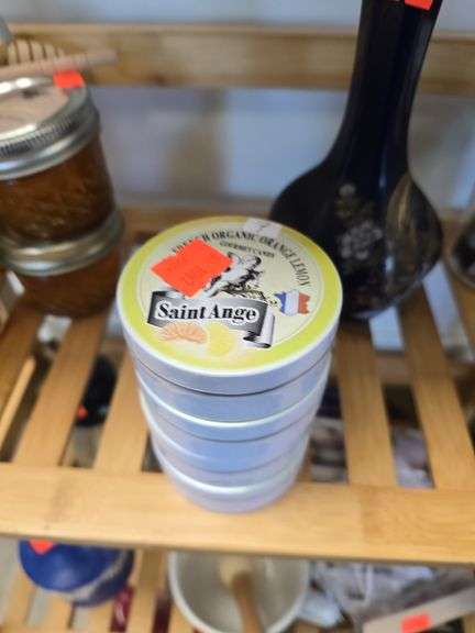 4 Tins Orange Lemon Candy image