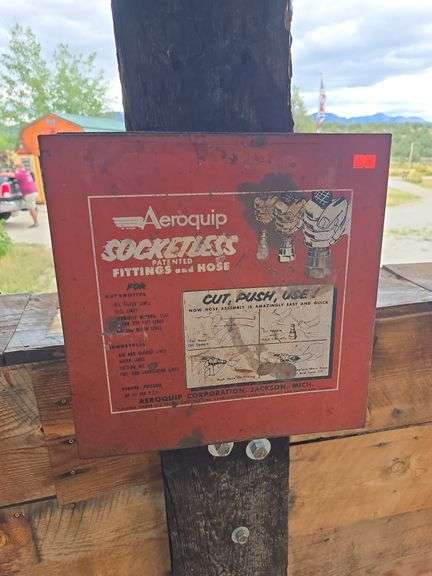 Aeroquip Box w/ Miscellaneous Grill Supplies image