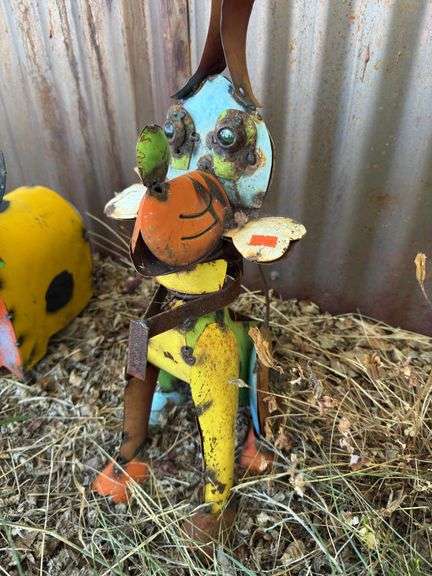 Metal yard decor “Dog” image